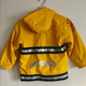 Yellow Raincoat Boys Size 6